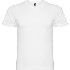 Roly Mens Samoyedo V Neck / White
